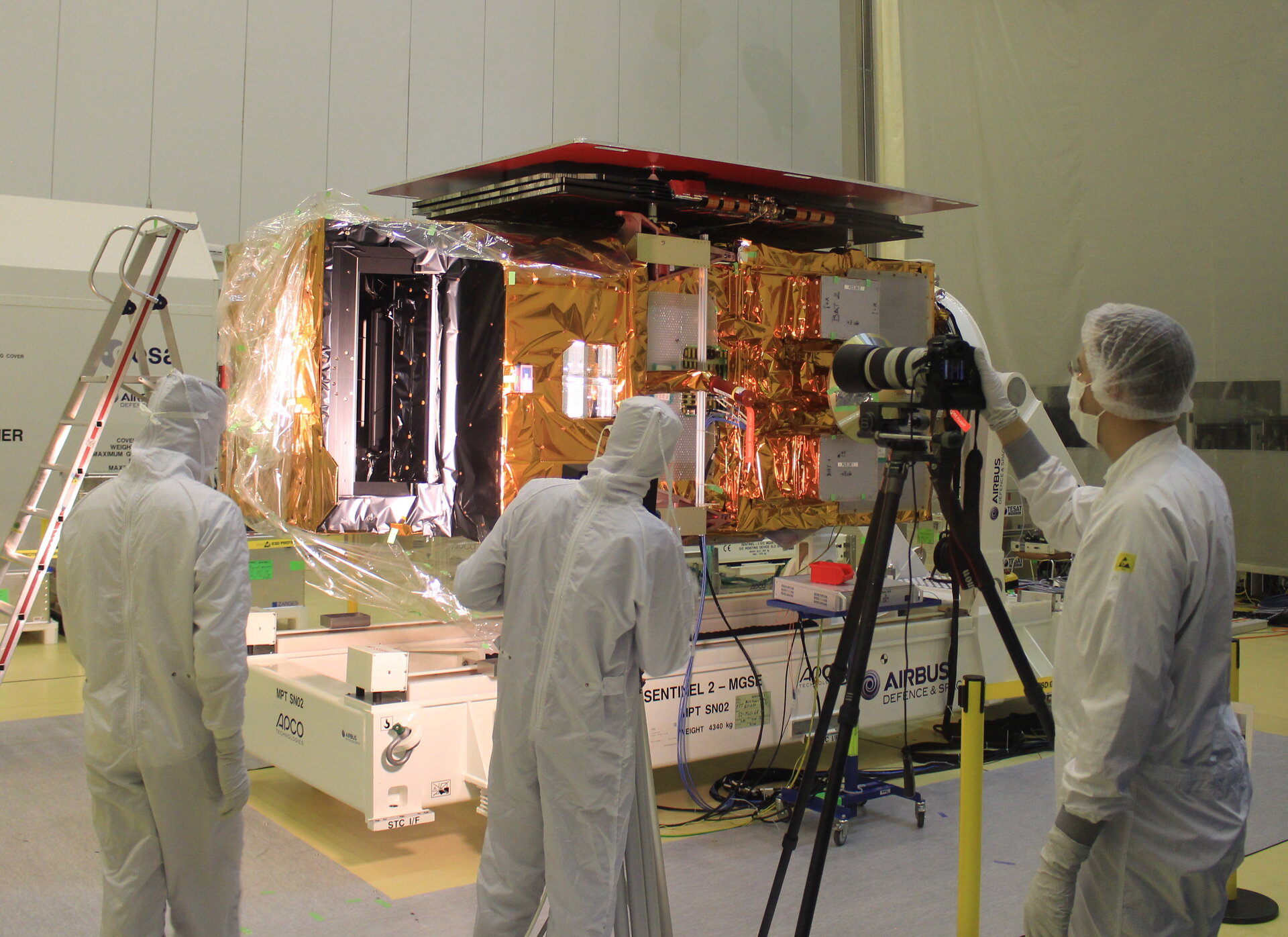 Testing Sentinel-2B for light