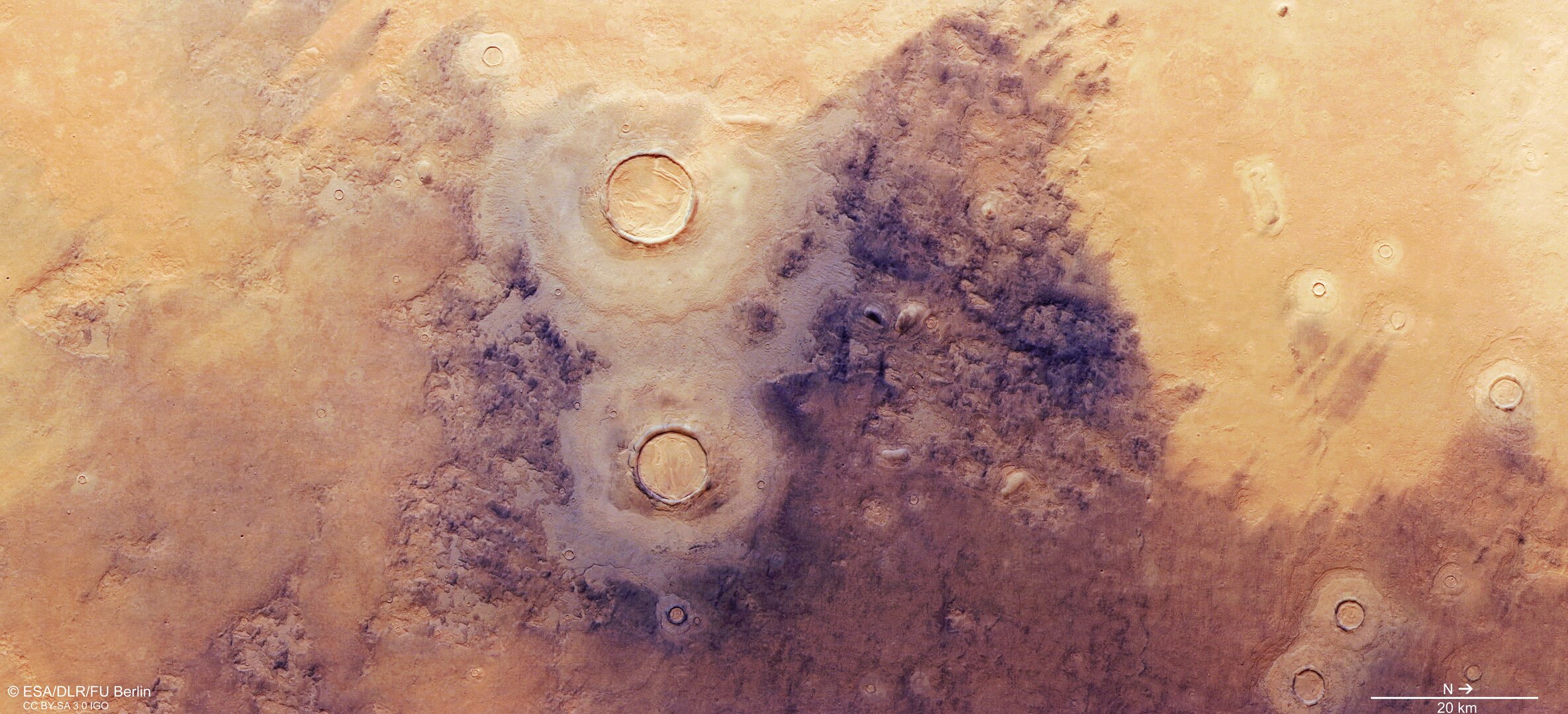 Utopia Planitia on Mars