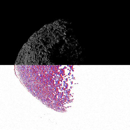 Dynamic Vision for Active Asteroids: Multiple Particle Tracking