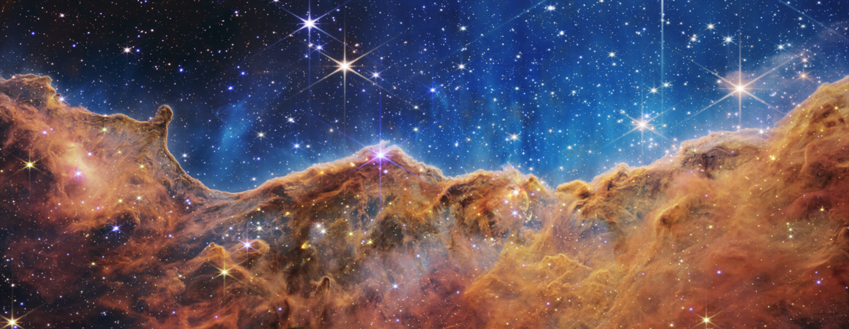 Cosmic Cliffs in Carina – NIRCam